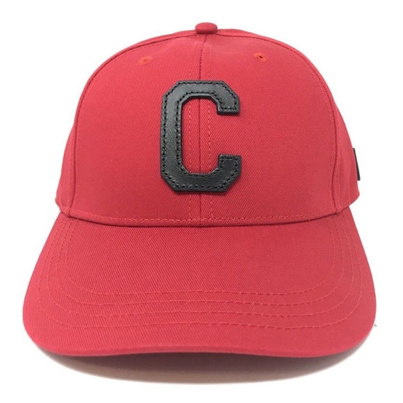 Coach F86147 Unisex Varsity C Black Cap Hat - Picture 2 of 6